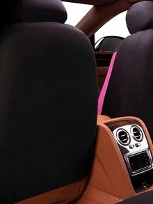 9pcs Universal Car Seat Covers Set - Butterfly Heat Transfer Pattern, Dual-Tone, Non-Slip Durable Fabric, Airbag Compatible For Sedan, SUV, MPV, Van, Easy Clean, Full Coverage, Fashionable Interior Seat Protector, Great Gift For Her - Type a - View 8