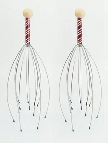 Bộ 1/2 dụng cụ mát xa đầu 12 ngón, dụng cụ gãi đầu và mát xa da đầu, dụng cụ thư giãn da đầu, kích thích mọc tóc và giảm căng thẳng cơ thể. - Nhiều màu - Xem 3