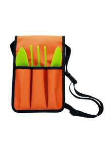 Portable Small Gardening Tool Waist Bag Set, Multifunctional Gardening Bag For Home Planting Work - Multicolor - View 3
