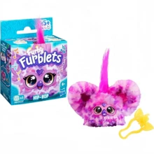 Furby Furblets 夏季/摇滚/嘻哈迷你伙伴，45+种音效和音乐，只会说Furbish语，电子毛绒玩具，返校礼物，适合6岁及以上儿童 - 彩色 - 查看 36