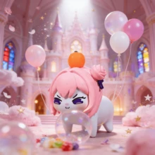 1个动漫手办，姿势精致多样的美少女手办，宅男桌面治愈系摆件，二次元粉丝收藏展示的首选，客厅收藏品和纪念品，送给朋友、学生、生日、节日、万圣节、圣诞节、教师节的最佳礼物，高性价比动漫PVC摆件 - 彩色 - 查看 5