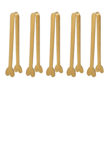 1/5 件不锈钢心形糖夹、厨房烹饪夹、糖果/甜点夹、派对/婚礼餐具 - 彩色 - 查看 11