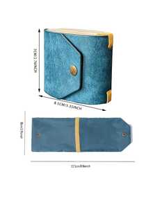 Leather Cash Wrap Wallet, Fast Cash Access & Cash Keeper, Functional Daily Cash Organizer - Multicolor - View 7