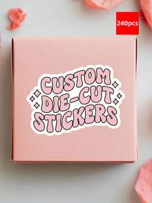 1~240pcs Personalized Labels - Customizable Stickers With Any Design, Image, Logo, Text, Waterproof PVC Material, Suitable For Graduation, Wedding, Birthday And Other Occasions, Design Your Own Personalized Stickers, Highly Decorative, Exquisite Vintage, Unique Personalized, Ideal Gift For Him, Multi-Functional, Customizable, Suitable For Home, Garden, Office - Multicolor 2 - View 54