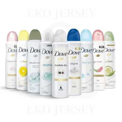  Dove Women Deodorant Spray Set Assorted Scent 150 Ml/5 Fl Oz Pack Of 6 Each