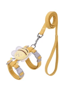 Dây xích chó, dây xích mèo, dây xích chó nhỏ cho chó Poodle, Teddy, đồ dùng cho thú cưng - Màu vàng - Xem 6