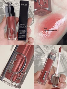 Ukuran Travel - 2ml/3ml - #009: Lipstik Pink Halus Dior, Tekstur Krim, Menciptakan Tampilan Alami Tanpa Riasan, Mencerahkan Kulit Tanpa Membuat Kulit Kering, Praktis untuk Dibawa dan Digunakan untuk Merapikan Riasan Kapan Saja. - #009 - View 3