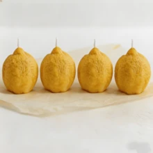1/4 Nến thơm hương chanh, Sáp đậu nành thủ công, Thích hợp để trang trí nhà cửa, Tiệc tùng, Trang trí bàn ăn, Quà tặng ngày lễ, Bữa tối, Tiệc tùng/Sự kiện, Thư giãn/Thiền định, Đèn chiếu sáng tạo tâm trạng, Quà tặng sinh nhật, Trang trí lễ hội, Quà lưu niệm, Trang trí đám cưới - Nhiều màu - Xem 26
