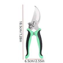 1 chiếc kéo cắt tỉa cành chịu lực cao, sắc bén và bền bỉ, chống gỉ, chuyên dụng cho cây ăn quả và cắt tỉa cây cảnh trong vườn. - kéo cắt tỉa cây - Xem 9