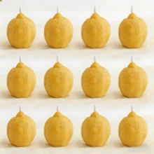 1/4 Nến thơm hương chanh, Sáp đậu nành thủ công, Thích hợp để trang trí nhà cửa, Tiệc tùng, Trang trí bàn ăn, Quà tặng ngày lễ, Bữa tối, Tiệc tùng/Sự kiện, Thư giãn/Thiền định, Đèn chiếu sáng tạo tâm trạng, Quà tặng sinh nhật, Trang trí lễ hội, Quà lưu niệm, Trang trí đám cưới - Nhiều màu - Xem 20