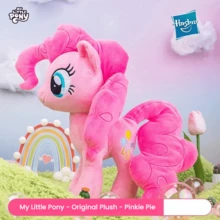 Hasbro 孩之宝毛绒娃娃摆件，Pinkie Pie 软娃娃抱枕，女孩生日礼物 - 彩色 - 查看 3