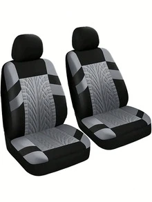 Universal Car Seat Covers - 4pcs Or 9pcs Set - Made Of High-Quality Polyester Fabric With Textured Pattern, Anti-Slip, Machine Washable, Fit For Sedan, SUV, 5-Seat Cars, Stain-Resistant And Durable, Multi-Color Options, All-Season Car Interior Protection Accessories - Type a - View 24