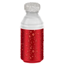 1pc Sparkling Beverage Dust Cover, Rhinestone Soda Can Sealing Lid, Flip-Top Drink Protector, Leak-Proof & Reusable - View 3