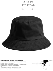 Unisex Retro Bucket Hat, Suitable For All Seasons (Spring, Summer, Autumn, Winter), Adjustable Strap, Suitable For Valentine's Day, Wedding, Christmas, School Season, Father's Day, Wedding, Carnival, Beach Wedding Supplies, Party, Travel, Teachers, Students, Holiday Essentials, Women Hats, Sports Games - One Size - View 3