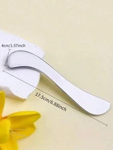 1件/2件装不锈钢刮痧工具套装，身体按摩刮痧板，全身肌肉刮痧按摩器，皮肤按摩放松器，男女通用 - 銀色 - 查看 13