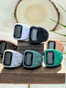 New Electronic Counter, Mechanical Hand Press Counter Counts Up To 99999, One-Key Reset Function To Instantly Clear And Start A New Task. Made Of Anti-Shock ABS Material, Sweat And Slip Resistant, Suitable For Frequent Daily Use. Widely Applicable (Daily Prayers, Warehouse Inventory, Ticket Verification, Festival Gifts, Etc.) - Multicolor - View 11