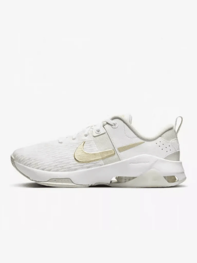 Giày bóng rổ Nike Zoom Bella 6PRM dành cho nữ, đệm êm ái, độ đàn hồi tốt, cảm giác ổn định khi mang, giày thể thao cổ thấp bền bỉ cho tập luyện hàng ngày, màu vàng nhạt thời trang, mẫu mới về (mã sản phẩm đề xuất FJ1589-100) - vàng nhạt - Xem 1