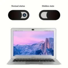 Bộ 12/24 miếng dán bảo vệ camera, miếng dán riêng tư cho webcam điện thoại di động và máy tính xách tay, miếng dán bảo vệ riêng tư cho webcam. - màu đen - Xem 5