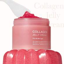 Medicube Collagen Jelly Cream- Niacinamide & Freeze-Dried Hydrolyzed Collagen - Boosts Skin's Barrier Hydration And Gives 24h Glow & Lifted Look - No Artificial Color, Korean Skincare (3.71 Fl.Oz.) - Collagen - 查看 3