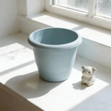 Vasos de plástico para suculentas, plantas em vaso, plantas em vaso para jiboias e orquídeas, marrons, espessos, duráveis, adequados para plantas de jardim em varandas internas. - B - Ver 4