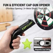 Interesting Shooting Bottle Opener, Creative Bottle Opener Gun Suitable For Family Gatherings, Parties, Bars, Outdoor BBQs, A Cool Gift For Birthday, Christmas, Father's Day - View 12