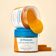 Dr.Melaxin TX Kojic Acid Turmeric Toner Pad 70ea - Korean Skincare Toner Pads, Hydrating Soothing Care, Pore Refining Exfoliating Pads, Glass Skin Routine, Daily Facial Pad - Miếng bông tẩy trang TX Kojic Acid Turmeric Toner Pad_70ea - Xem 3