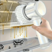 SOKANY 五合一多功能无线电动清洁刷 - USB充电，手持式，适用于厨房和浴室表面，浴室清洁工具 - 手持式短柄 - 查看 6