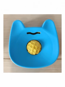 Bát ăn chậm dạng bóng/Bát liếm chất lỏng cho chó, Thảm lót chống trượt giúp chó ăn chậm và liếm thức ăn. - Nhiều màu - Xem 2