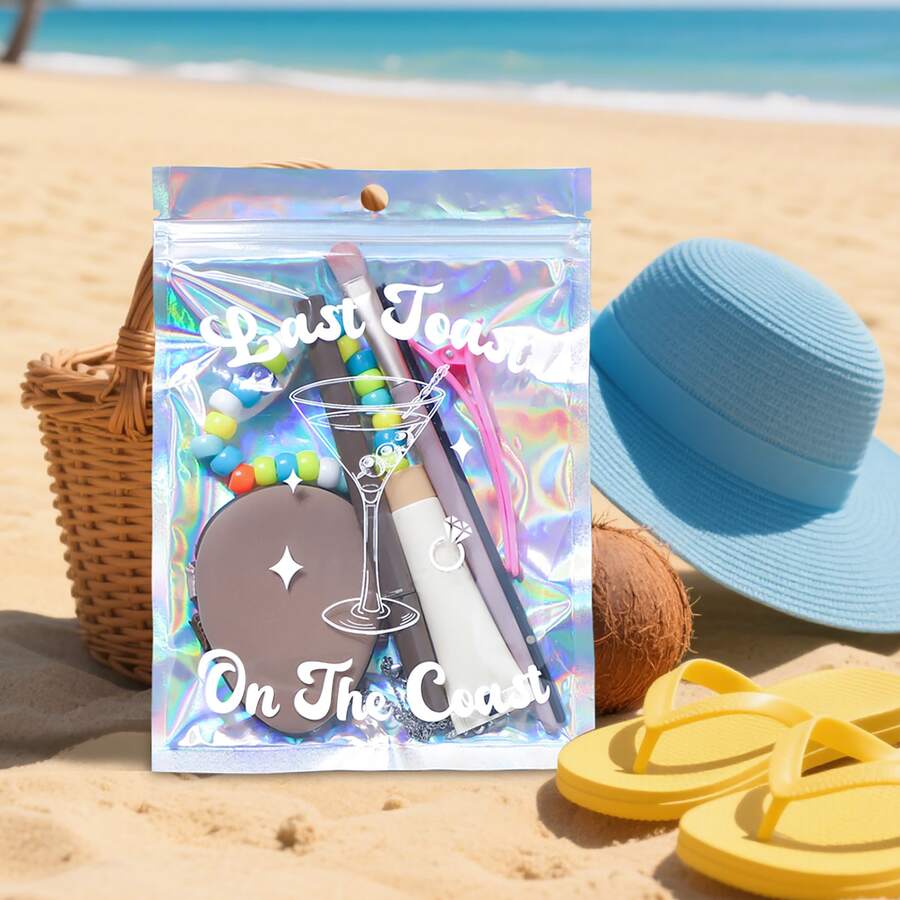 Bộ dụng cụ giải rượu, Bộ phục hồi sau say rượu Last Beach Toast Holographic, Đồ dùng cho tiệc độc thân, Túi quà tặng tiệc độc thân - Xem 1