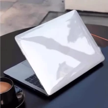 1pc Crystal Clear Hard Shell Case, Scratch-Resistant Protective Cover, Suitable For MacBook Air/Pro 13/14/15/16 Inch M1/M2/M3/M4 Chip Laptops - View 3