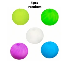 1 món đồ chơi giảm căng thẳng hình bánh mì mềm mại dễ thương: Bóng giảm căng thẳng hình bánh mì mềm mại nhiều màu sắc, đồ chơi giảm căng thẳng đàn hồi chậm, mô phỏng bánh mì thật, dụng cụ để bàn kích thích giác quan bóp và kéo giãn, giảm lo âu, thư giãn văn phòng, trang trí nhà cửa, món quà tuyệt vời nhất cho gia đình và bạn bè. - Nhiều màu - Xem 11