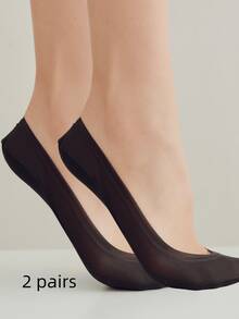 2/4/5 đôi tất thuyền siêu mỏng thoáng khí dành cho nữ, mềm mại, thấm hút mồ hôi, chống trượt, có lớp silicon vô hình, thoải mái, mềm mại, thích hợp cho mùa xuân/hè. - Nhiều màu - Xem 13