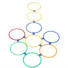 20pcs Pop-Up Sensory Sports Set, 11 Inch, PP Plastic, Agility Ladder, For Group Outdoor Backyard Lawn Activities, Multi-Person Outdoor Entertainment, Backyard Activity Props, Sports Accessories, Sports Equipment - Multicolor - View 2