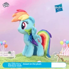 Hasbro 孩之宝毛绒娃娃摆件，Pinkie Pie 软娃娃抱枕，女孩生日礼物 - 彩色 - 查看 6
