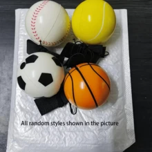 Elastischer Handgelenksball mit Seil, Fitness-Ball Schwungball für Koordinationsübungen, Spielzeug für Mittelalte und Senioren - Verschiedenfarbig - Übersicht 6