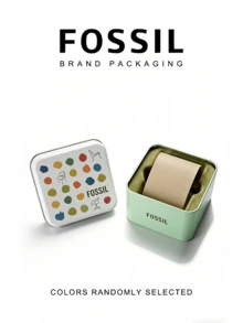 Fossil Đồng hồ nữ quartz mặt trắng 30mm bằng thép không gỉ - Thiết kế tối giản, sang trọng, chống nước ES3811 - trắng - Xem 5