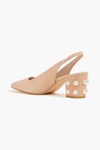 Stuart Weitzman Women's Elegant High Heel Shoes, Fashionable And Versatile For Daily Commute - Golden Beige - View 2