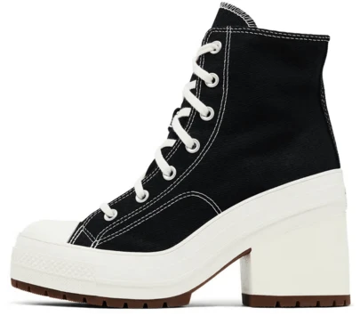 Converse CHUCK 70 DULUX HEEL HI Fashion Casual Thick Sole Canvas Shoes With Chunky Heels