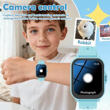 Multi-Functional Children's Smart Watch, Calling, Sports, Music, Reminder - All-In-One, Wireless Calling & Incoming Call Alert, Customizable Sports Mode & Wallpaper, Compatible With Android & IOS, Suitable For Teenagers - View 7