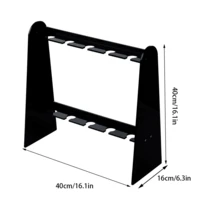 1 pieza Soporte elegante de acrílico para copas de champán, exhibidor moderno y minimalista transparente para champán para fiestas, bodas y Navidad - transparente - Ver 19