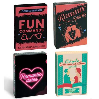 Fun Commands Couples Party Game Cards, 46pcs Couples Scratch Cards Design, A Very Suitable Funny Interactive Leisure Card Game For Couples, Enhancing Relationship Between Spouses And Partners, Unlocking Warm Communication Moments, Ideal Romantic Gift For Thanksgiving, Valentine's Day, Christmas