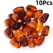 21x12毫米不对称亚克力双色云朵珠，大理石纹理和斑点图案，适用于DIY珠宝制作，如项链、手链、钥匙扣、耳环、手机挂饰、装饰工艺品、珠宝制作隔珠、手工配件，表面光滑，色彩鲜艳，可用于创意工艺品和礼品制作。 - 彩色 - 查看 17