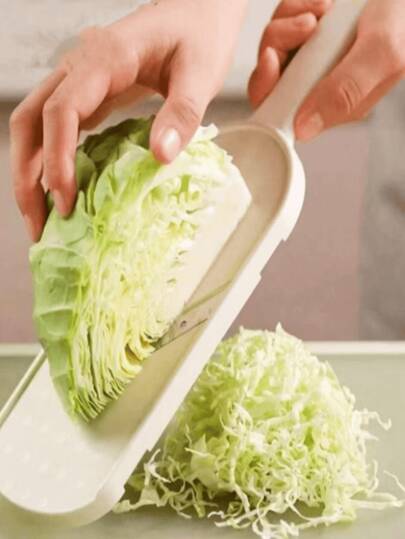 1pc Vegetable Salad Slicer Grater Shredder For Cabbage Lettuce Purple Cabbage Cucumber Bok Choy, Multi-Function Cabbage Slicer