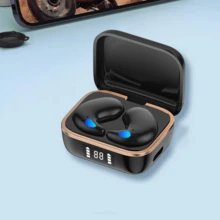 便携式迷你蓝牙5.3耳机 HiFi立体声降噪无线耳机 睡眠耳机 办公耳机 - 查看 4