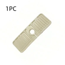 1pc Silicone Sink Drain Mat, Splash Guard, Trimmable Narrow Edge Sink Drainer Mat For Kitchen Sink - Drain Pad for Sink - View 13