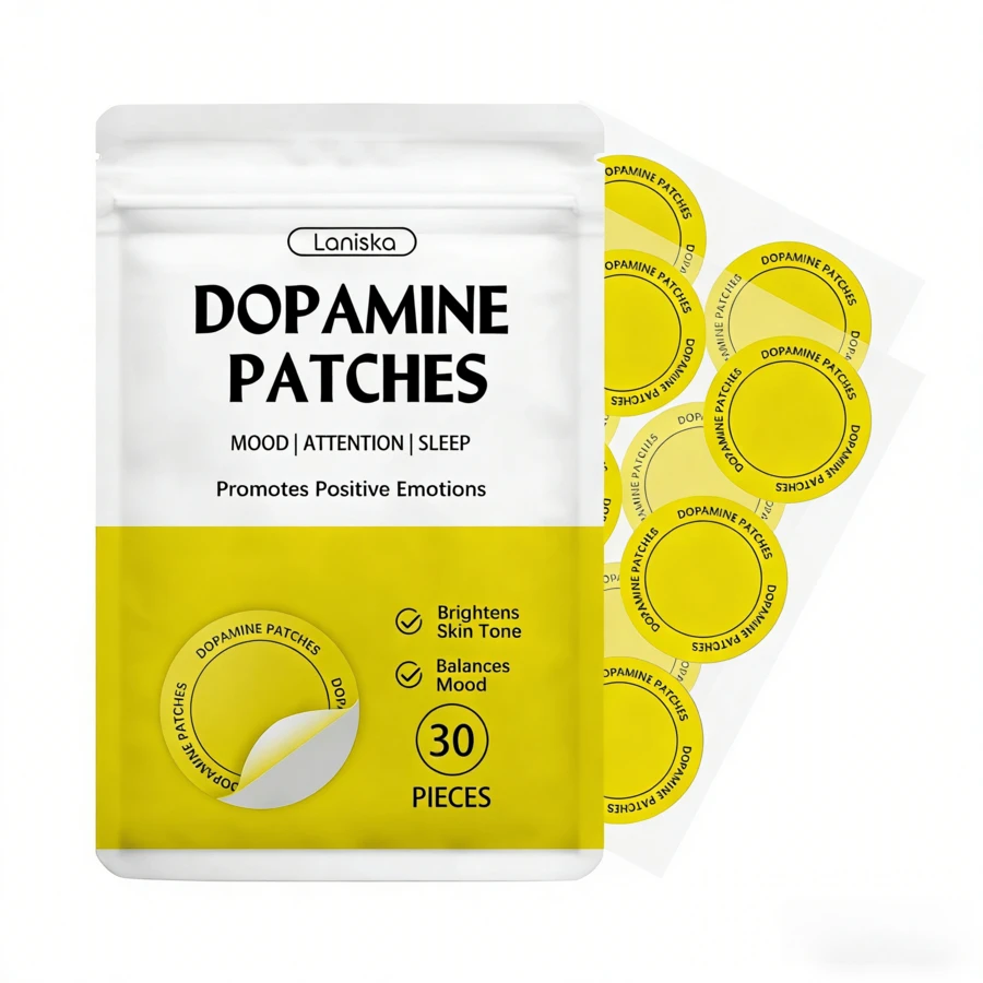 2pcs Dopamine Patches Long-Lasting Adhesion 60 Vegan Mood Support Patches For Daily Mental Wellness,Supports Dopamine & Serotonin Balance,Travel Essential,Easter Gifts, Mother's Day Gifts
