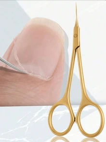 1pc Professional Stainless Steel Nail Clipper, Nail Trimmer Tool For Finger And Toe Nail Care - A - View 3