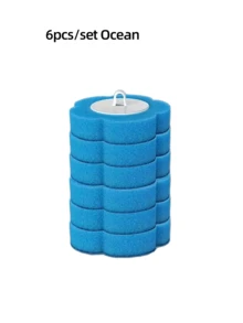 1 Set Disposable Toilet Brush With 18 Replacement Brush Heads, Toilet Cleaning System With Storage Rack, Suitable For Bathroom Cleaning And Autumn Decoration - Multicolor - View 12