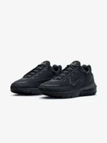Nike Half-Palm Air Cushion 缓震回弹男士健身跑步鞋，新款耐磨轻盈织物鞋面训练运动鞋，Air Max DN 多功能休闲日常通勤运动鞋，新款 DR0453-003 - 黑色 - 查看 1
