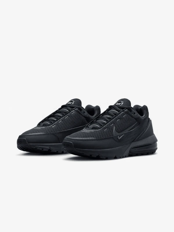 Nike Half-Palm Air Cushion 缓震回弹男士健身跑步鞋,新款耐磨轻盈织物鞋面训练运动鞋,Air Max DN 多功能休闲日常通勤运动鞋,新款 DR0453-003 - 黑色 - 查看 1